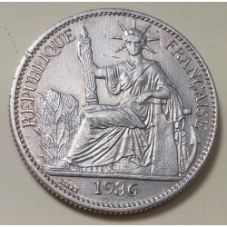 INDO-CHINE FRANCAISE 50 CENTS 1936 